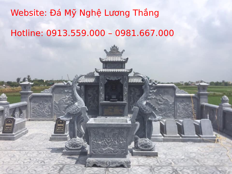 Báo giá lăng mộ đá Bắc Ninh - Lăng mộ đá đẹp cao cấp