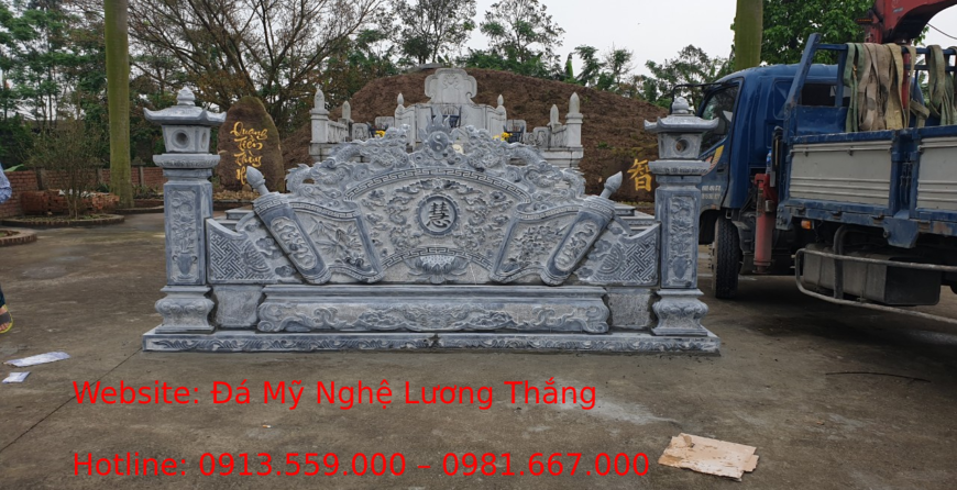 Bức bình phong lăng mộ giá rẻ nhất thị trường miền Bắc