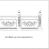 Xây dựng mẫu lan can theo yêu cầu